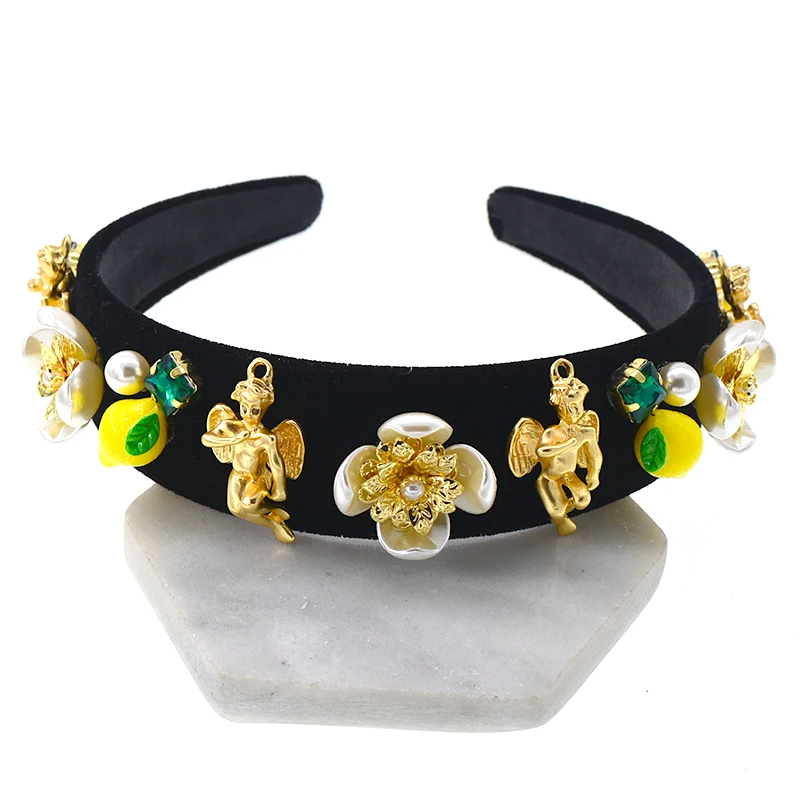 exaggerated fashion baroque vintage hairband retro wild fashion headband temperament shoot personality headband accessories