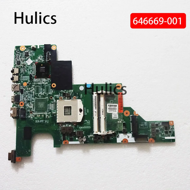 

Hulics Used For HP CQ43 631 630 635 430 Laptop Motherboard 646669-001 646669-501 646669-601mainboard Main Board