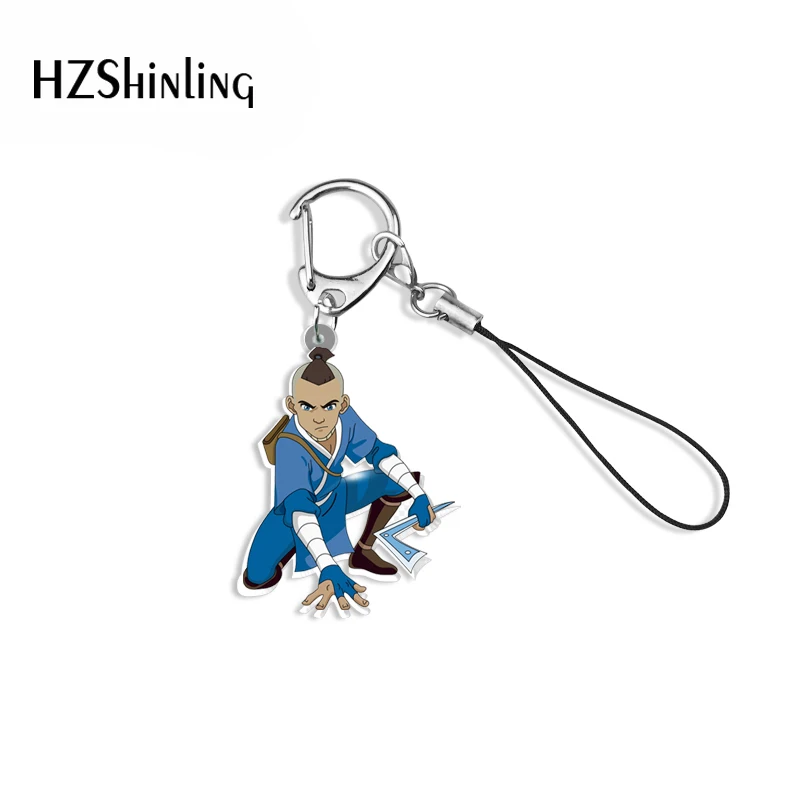 Cartoon avatar The Last Airbender  Acrylic Keychain Keychain Resin Epoxy Mobile Strap Keychain Accessories