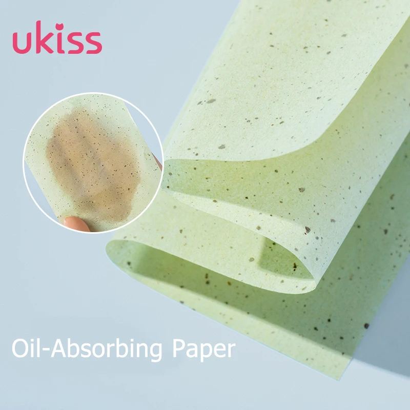 UKISS Oil-absorbing Paper Facial Cleansing Pores Oil Control and Oil Removal Protable Package (1 package include 100piece)