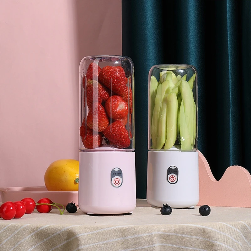 Portable Blender USB Mixer Electric Juicer Machine Smoothie Blender Mini Fruits Processor Personal Lemon Squeezer