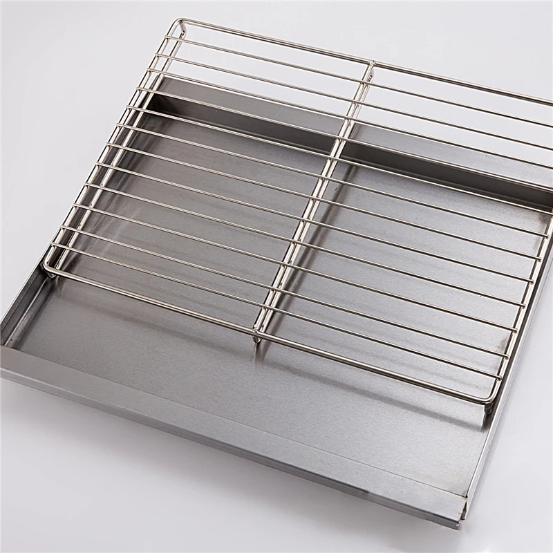 450 sollevamento griglia elettrica 2.8KW inferiore fuoco griglia forno griglia stile occidentale noodle forno acciaio inossidabile spesso