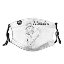 Extremoduro- A Spanish Hard Rock Band- Embroidered R251 Funny R251 Activated Carbon Filter Mask