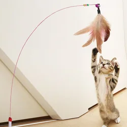 Juguete de felpa para gato, campana de anillo, accesorios de alta calidad, buena cuerda elástica, suministros para mascotas