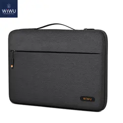 WIWU Laptop Bag Case for Macbook Pro 16 2025 Case Waterproof Nylon Notebook Bag 14 Cover for Macbook Air 15.3 2025 Laptop Sleeve