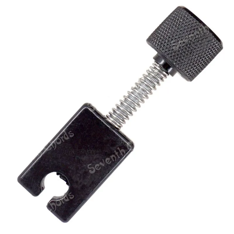 1Pcs Schwarz Bass Gitarre Brücke Sattel Headless Ersatz Musical Instrument Zubehör Teile – Detail 2