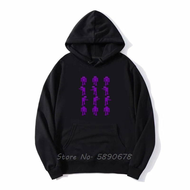 Fnaf Purple Guy Sprites Hoodie Leisure Famous Spring Formal Hoodies Men Fleece Hooded Sweatshirt Harajuku Jacket