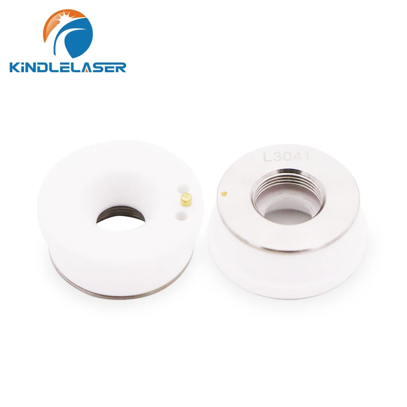 Kindlelaser Laser ceramica 32mm/ 28.5mm OEM Raytools Lasermech supporto ugello Bodor per testa di taglio Laser in fibra