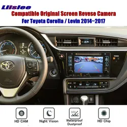 Compatible Original Car Display Reversing Camera For Toyota Corolla 2014-2017 Adapted Backup CAM Parking Accessories