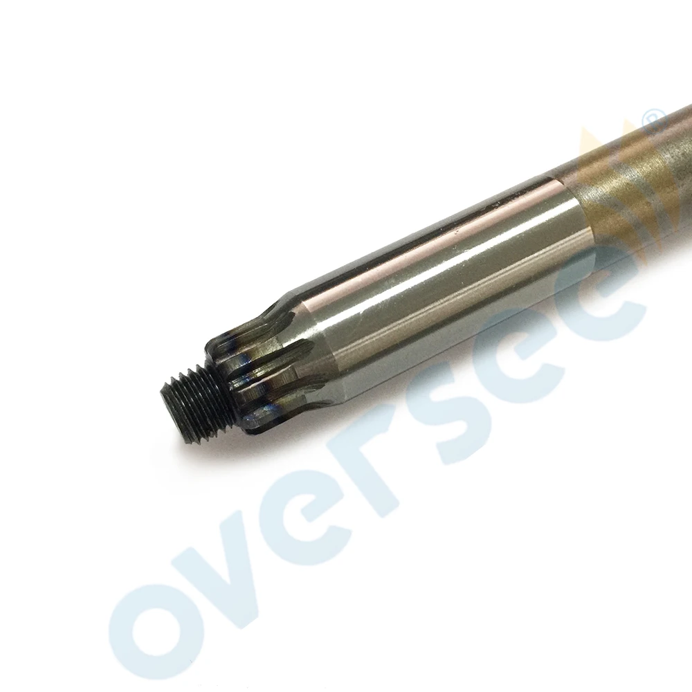 63V-45510-00 Driver Shaft Short (S) For Yamaha Outboard Motor 15HP 9.9HP 13.5HP 2/4T 63V-45510 with 10 Teeth