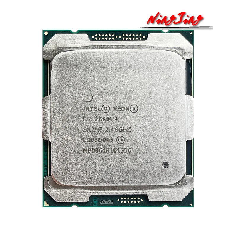 Intel Xeon E5-2680 v4  E5 2680 v4 E5 2680v4  2.4 GHz Used fourteen cores 35M 120W  14nm  LGA 2011-3