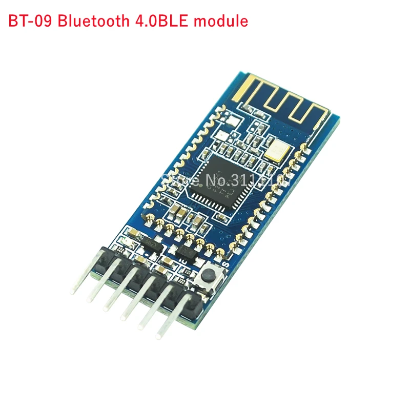 

BT-09 Bluetooth 4.0BLE module, serial port leads to CC2541 compatible HM-10 module, connect to MCU