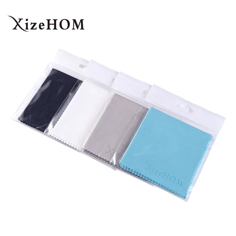 XizeHOM 8 pcs/lots High quality  Glasses Cleaner 20*20cm Microfiber Glasses Cleaning Cloth For Lens Phone Screen Cleaning Wipes