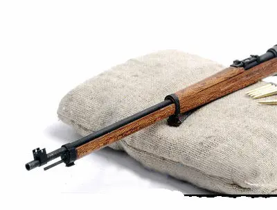 World War II Japanese army metal solid wood full decomposition 38 rifle, do not forget the national humiliation