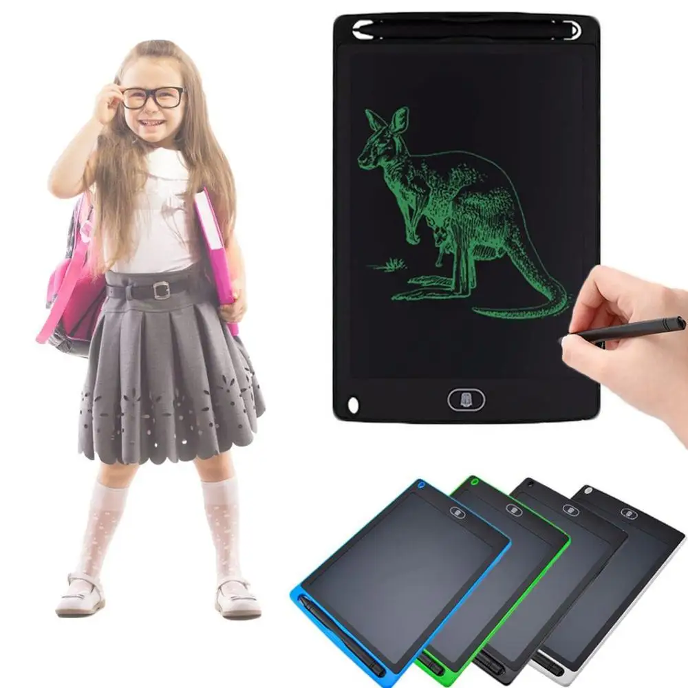 Tableta creativa de dibujo de escritura de 8,5 pulgadas, Bloc de notas Digital LCD, tabla gráfica de escritura a mano, tablón de anuncios para negocios educativos