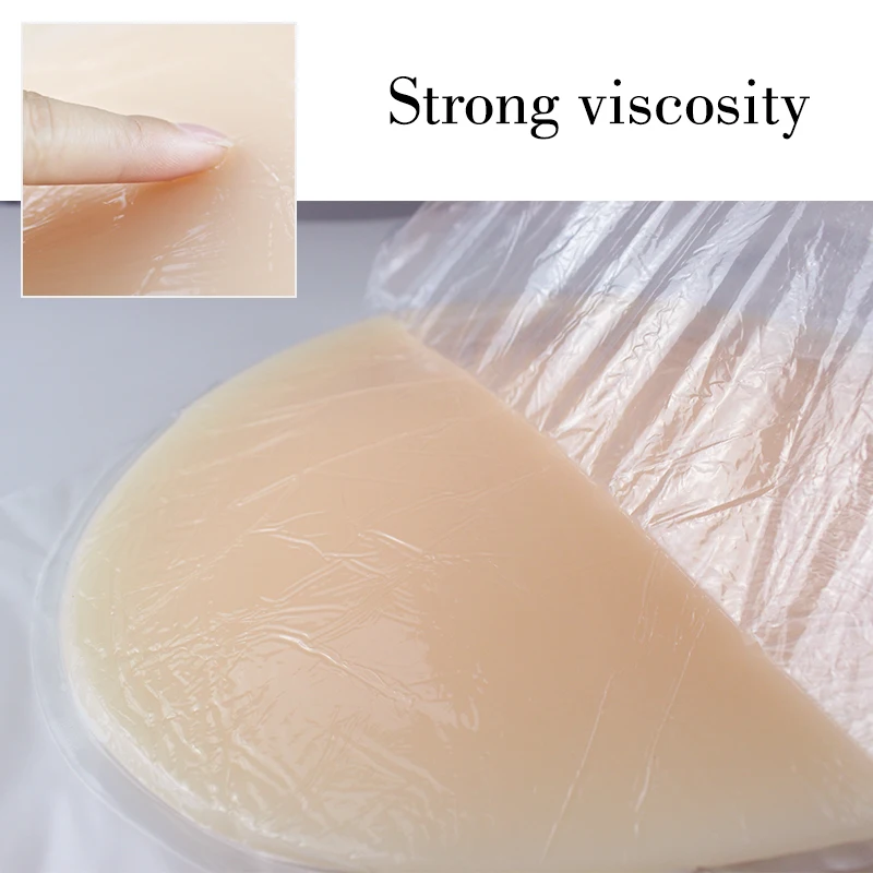 ONEFENG 100% Silicone Material Gel Fake Pregnant Belly Artificial Stomach 1000-1500 g/pc Jelly Belly Nude color