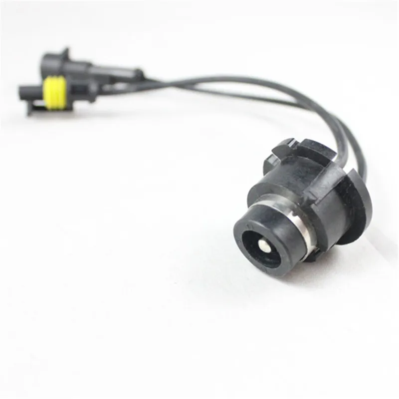 Rockeybright 2pcs Wire HID Ballast Kit Xenon D2S D2R D2C to AMP Harness Adapter Light Xenon Kit Cable For Car D2S pigtail Cable
