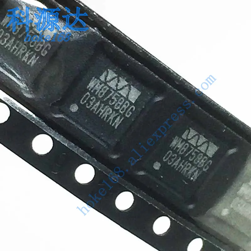 

5pcs/lot WM8758BG QFN-32 WM8758BGEFL/RV WM8758 Original In Stock