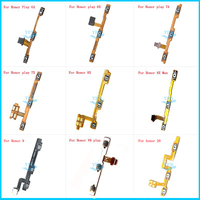 Power On Off Volume Button Switch Flex Cable For Huawei Honor Play 6A 6X 7A 7X 8X Max 9 V9 Play 20 20I 20 Pro 8A 9A 9X 10