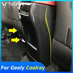 Vtear For Geely Coolray SX11 BelGee X50 interior frame armrest rear air outlet cover car chrome styling trim accessories parts