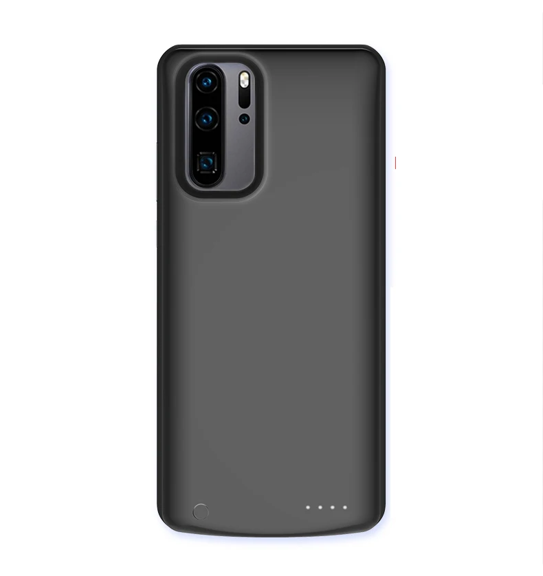 Silicone shockproof Power Bank Case For Huawei P30 Lite Pack Backup Battery Charge Case For Huawei P30 Pro Charging Back Cover