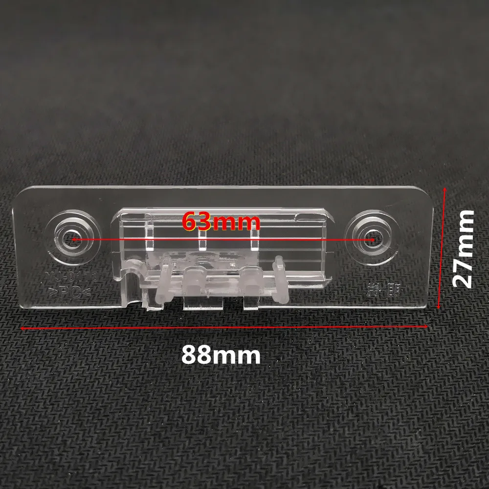 YIFOUM Car Rear View Camera Bracket License Plate Light Housing Mount For Skoda Octavia 5 A5 2008 2009 2010 2011 2012 2013 2014-
