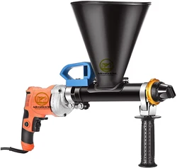 110V / 220V Cement Injection Caulking Gun, Slurry, Mortar Filling, Concrete mini electric automatic concrete cement mortar caulk