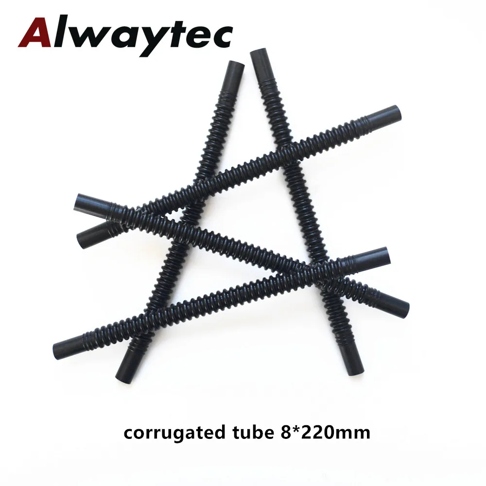 ALWAYTEC Hot Sale ID8 Corrugated Pipe Nylon Tube for Fuel Pump Compatible Fuel Methanol Non-metallic Hoses Flexible Pipes