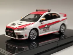 Tarmac Works 1/64 Lancer Evolution X Pikes Peak Safety Car T64-004-PP Die Cast Model Car Collection Limited