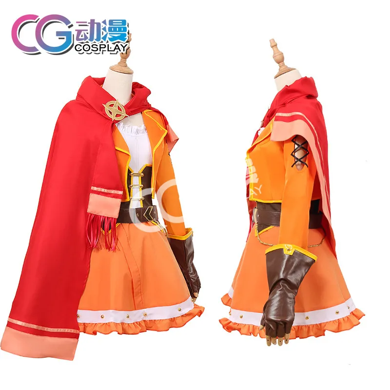 Anime Revue Starlight Cosplay Costume Ebisu Tsukasa for Halloween Fancy Stage Performance Props Amine Fans Collection Fans Gift