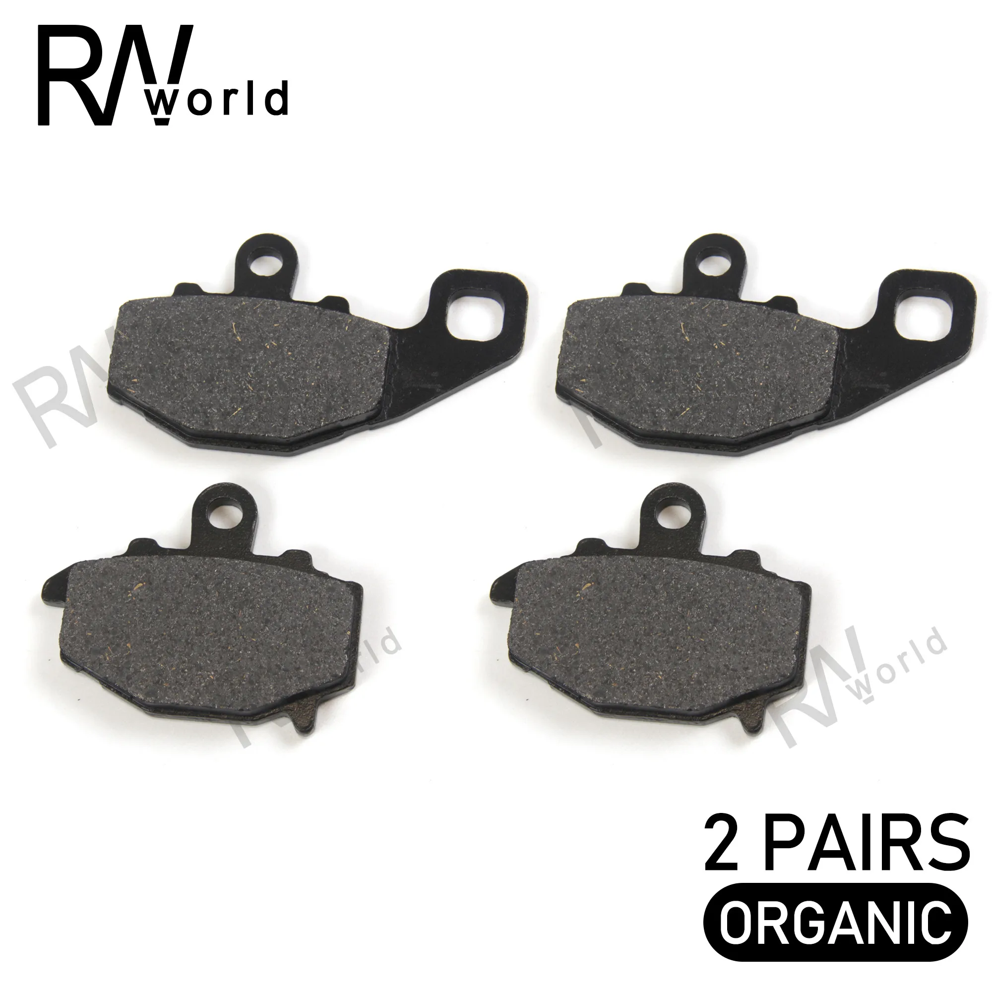 1/2/3 Pairs Motorcycle Rear Brake Disc Pads For CF M0T0 650 NK 650TK TR 2013 2014 Organic Brake Pad For WK 650-TR 650i 2013-2015