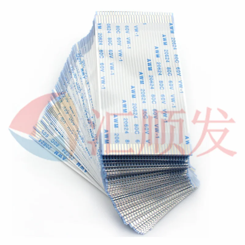 10 개!!! 300MM FPC FFC 케이블 간격 0.5/1.0MM 4/8P/10P/14/16/20/24/30/32/34/40P 30CM