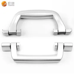 Suitcase Metal Handle Aluminium Frame Case Bag Buffer Handle With Resistance Luggage Accessories Hard handle Holders Carry Strap