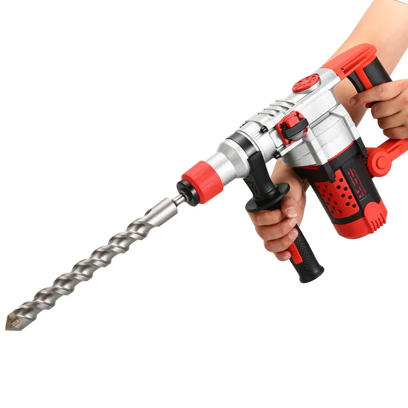 Electric hammer, electric pick, multifunctional percussion drill, household professional tool for concrete industrial grade