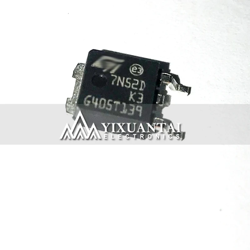 10pcs/lot   STD7N52DK3   7N52DK3   TO-252 N ditch 525V 6A MOS field effect tube    100% New original