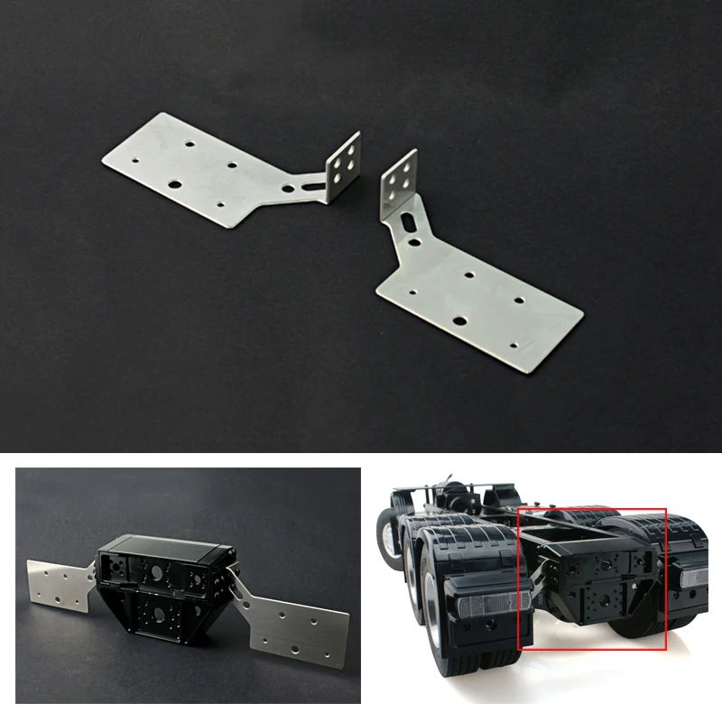 

1/14 Lesu Tail Beam Lighthouse Mounting Bracket For DIY Tamiyaya RC Tractor Heavy Truck Model TH02094