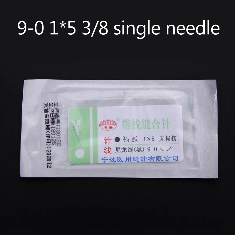 Surgical Round Suture needle surgery tool microsurgery nylon monofilament wire round harmless needle surgical instrument 10pcs