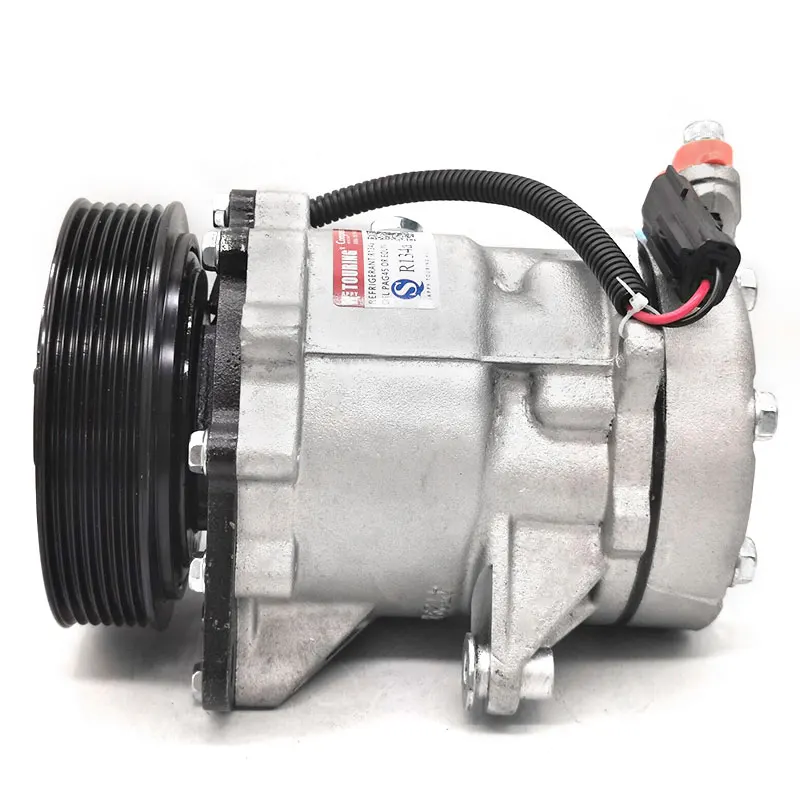 AC Compressor For Jeep Liberty V6 3.7L 2002-2005 Sd7h15 55037466AC 55037466AE 55037466AE 55037466 55037466AC 4852 4335 67576