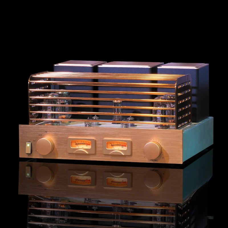 

NEWest HIFI-001 Bile and soul combined amplifier fever grade tube amplifier amplifier HIFI amplifier KT88 push-pull 65W+65W