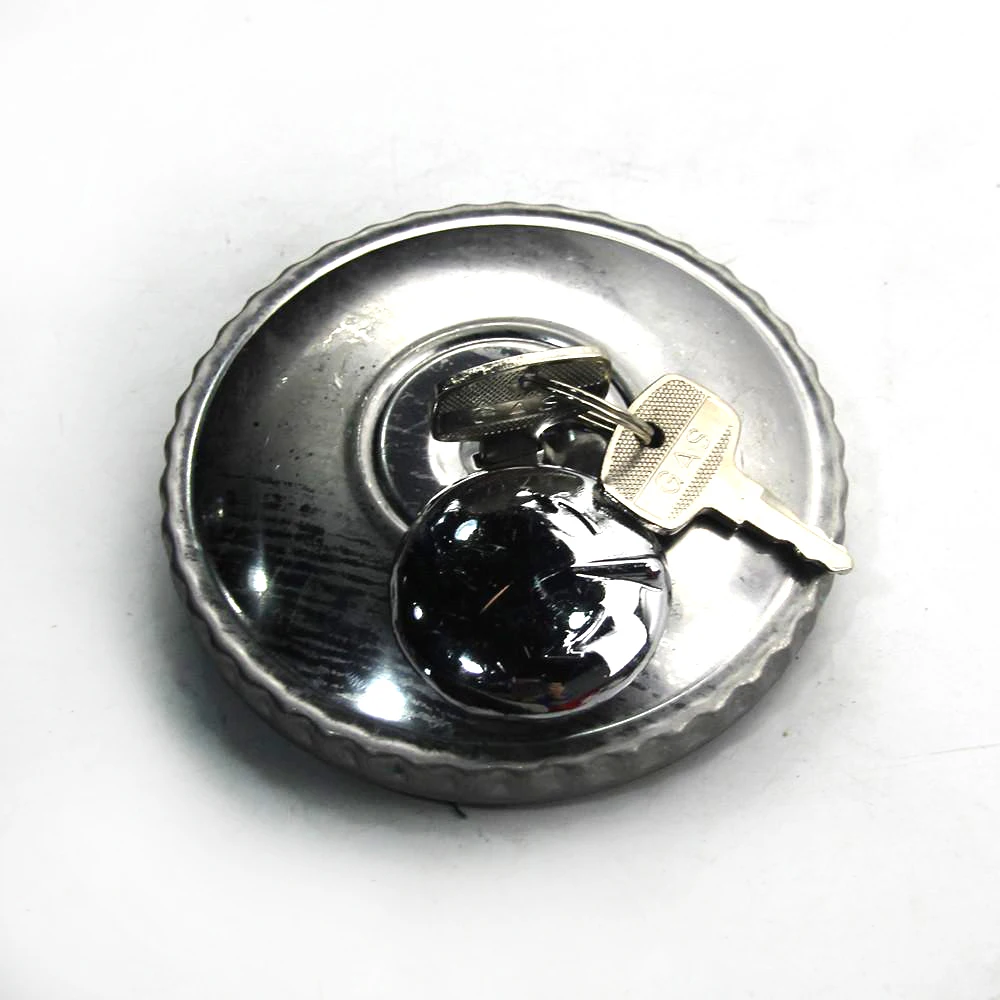 Alconstar -CJ- K750 Side Motorcycle Stainless Steel Fuel Tank Lock Cap with Key For Motor Ural M72 BMW R50 R1 R12 R 71