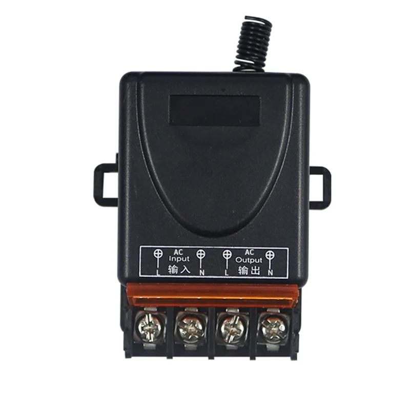 AC 110V 220 V 1CH 1CH Radio Controller RF Wireless 30A Relay Remote Control Switch 315 MHZ 433 MHZ Transmitter+ Receiver