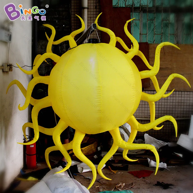 Free Shipping Inflatable Sun Lights with Lighting for Decoration / Hanging-dec Inflatable Moon / Star Balloons - Toys