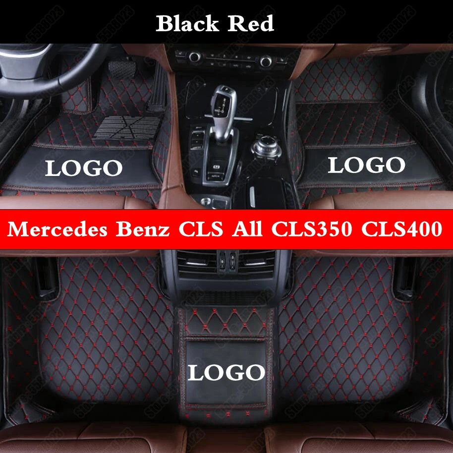 

All Weather Floor Mats for Cars Mercedes Benz CLS All CLS350 CLS400 CLS450 CLS500 CLS550 CLS63 AMG Custom Leather Sedan Foot Mat