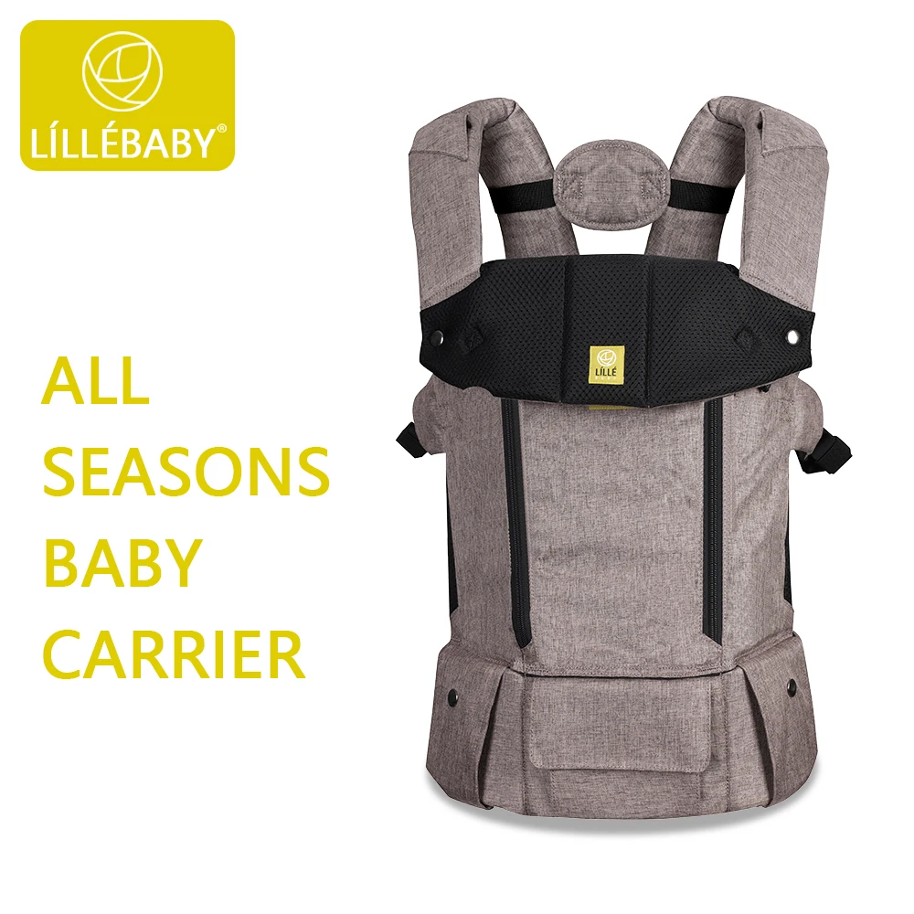 LILLEBABY All Seasons Baby Carrier Infant Baby Sling Front Facing Extra Soft Comfortable For 0-36 Months