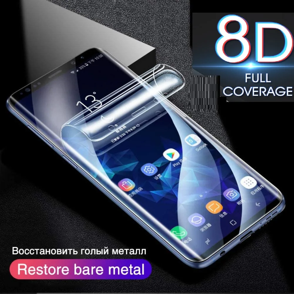 Premium Hydrogel Film For Lenovo K8 Note K8note XT1902 K8 Plus K8plus Screen Protector protective film full cover