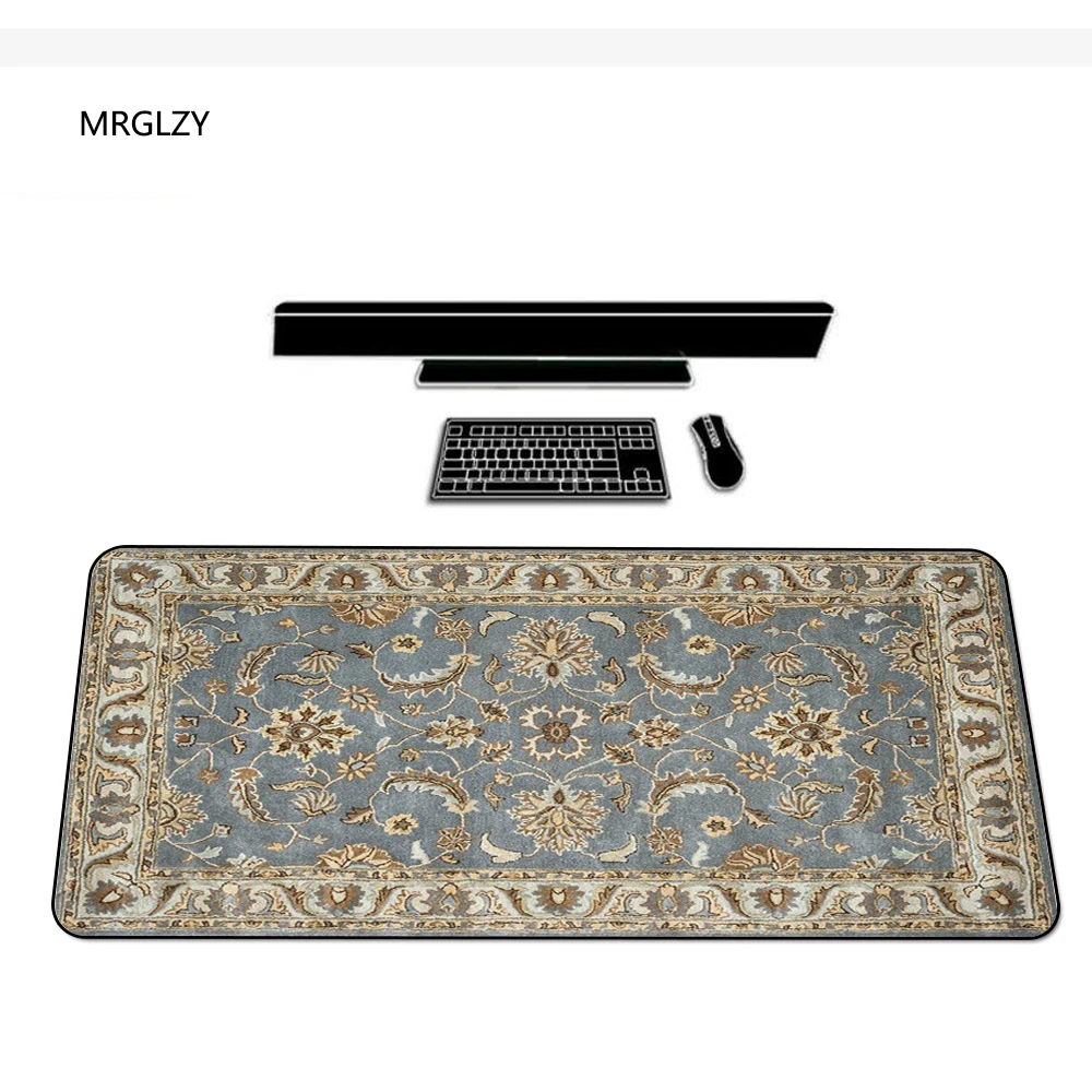 

MRGLZY Beautiful Persian Carpet Design Unique Gamer Mouse Pad Mousepad Keyboard Rest Desk Pad 300X800MM Mouse Pad Large