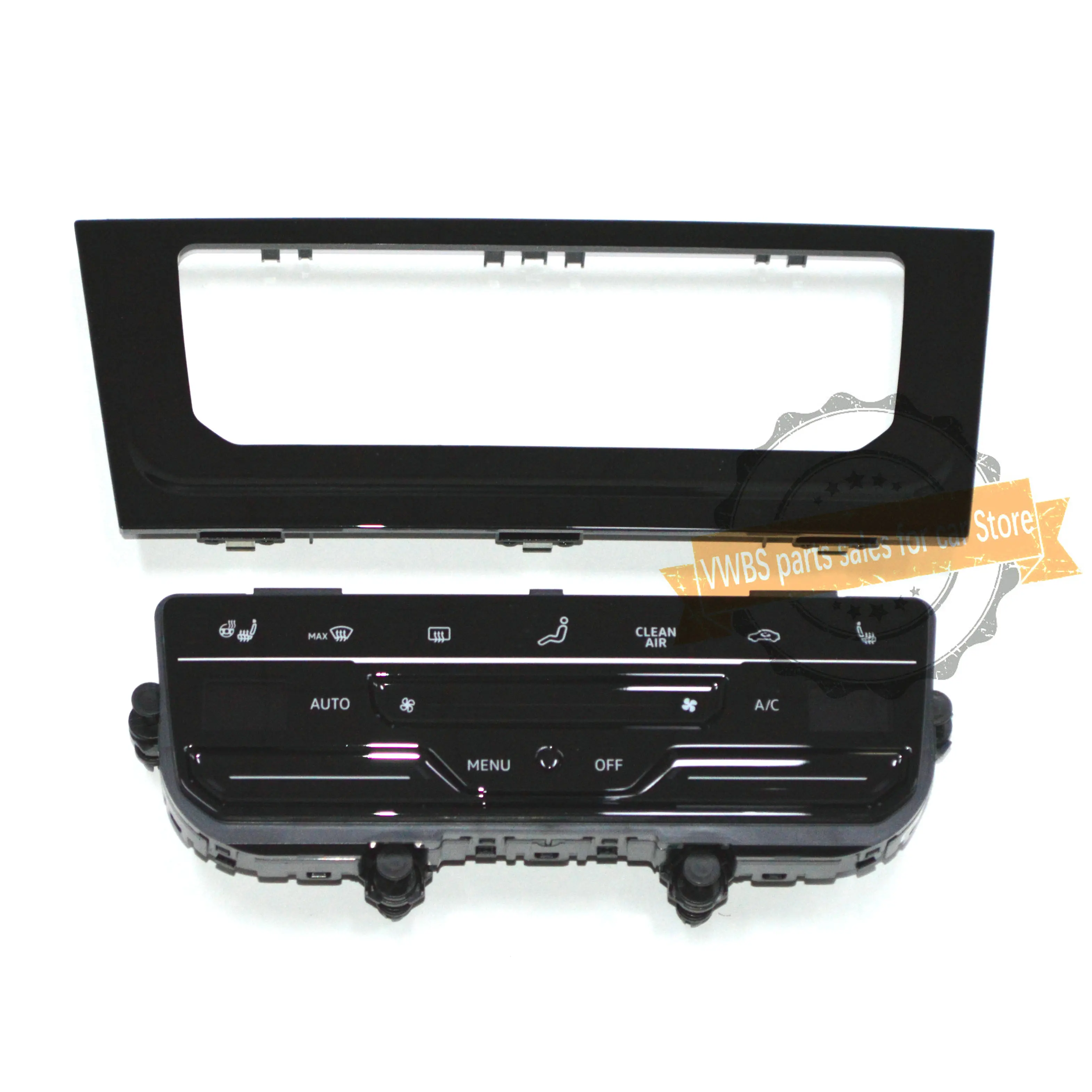 Panel de aire acondicionado automático con pantalla táctil LCD, interruptor de CA automático para VW Golf 7 Golf mk7 mk7.5 Golf 7,5 Golf R