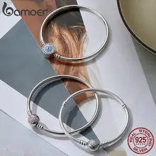 Sterling Silver Heart Bangle & Bracelet for Women #5