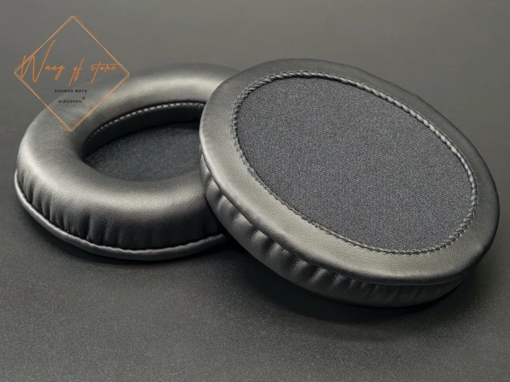 Oval Foam Ear Pads Cushion For Creative HQ 1300 1400 1450 1600 1500 2300D Headphone Ellipse Shape Replacement Part