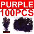 100 piezas moradas
